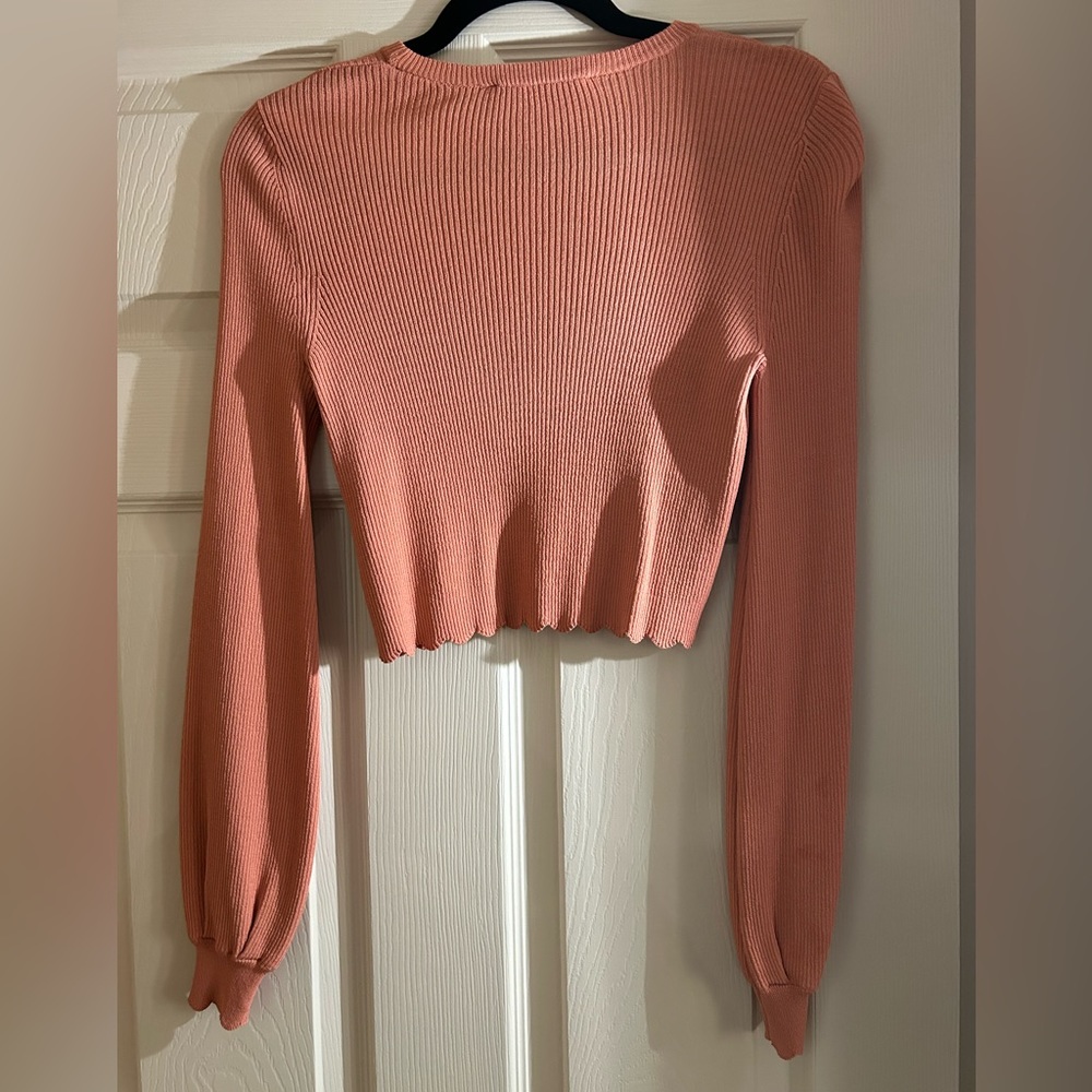 Zara Ribbed Crop - Picture 3 of 5